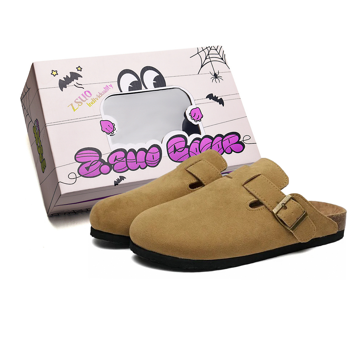 Z.SUO Тихие, устойчивые к запаху, быстросохнущие закрытые тапочки унисекс - верблюжий, цвет Camel
Z.SUO Тихие, устойчивые к запаху, быстросохнущие закрытые тапочки унисекс - верблюжий, цвет Camel