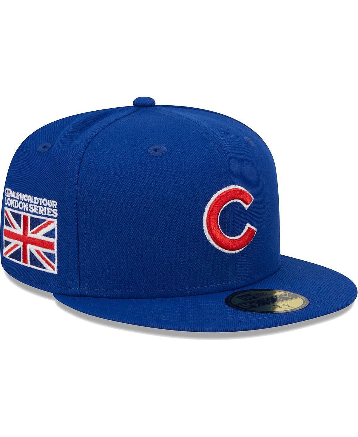 Мужская шляпа с флагом Royal Chicago Cubs 2023 MLB World Tour: London Series 59FIFTY New Era
Мужская шляпа с флагом Royal Chicago Cubs 2023 MLB World Tour: London Series 59FIFTY New Era