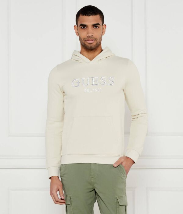 Толстовки мужская Guess Jeans с вышитым логотипом, бежевый
Толстовки мужская Guess Jeans с вышитым логотипом, бежевый
