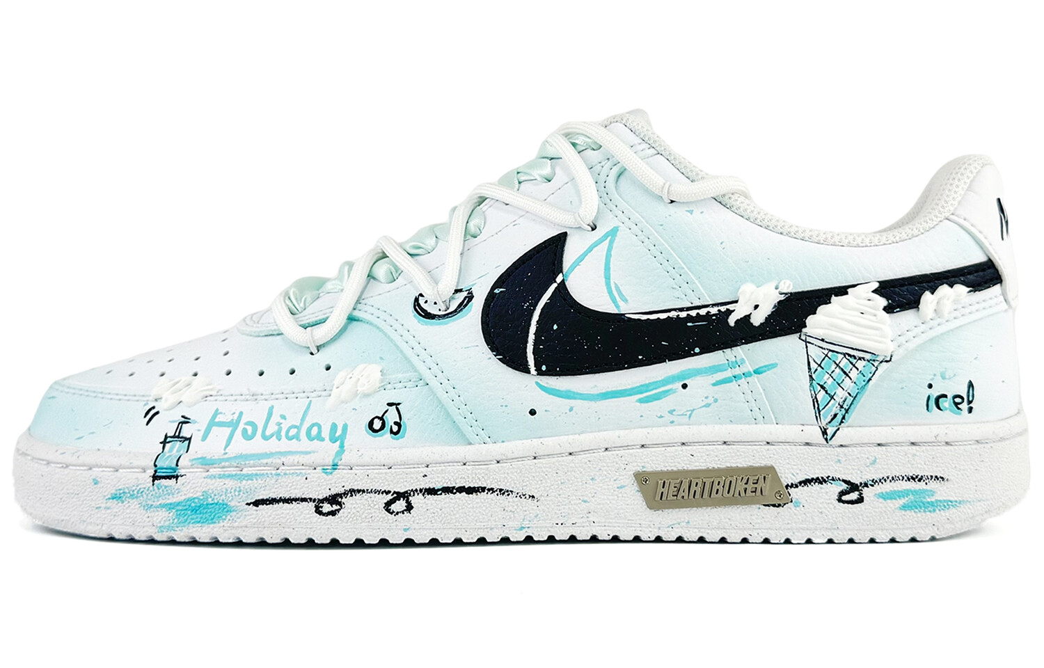 Кроссовки Nike Court Vision 1 Skateboarding Shoes Men Low-top Light Green, белый
Кроссовки Nike Court Vision 1 Skateboarding Shoes Men Low-top Light Green, белый