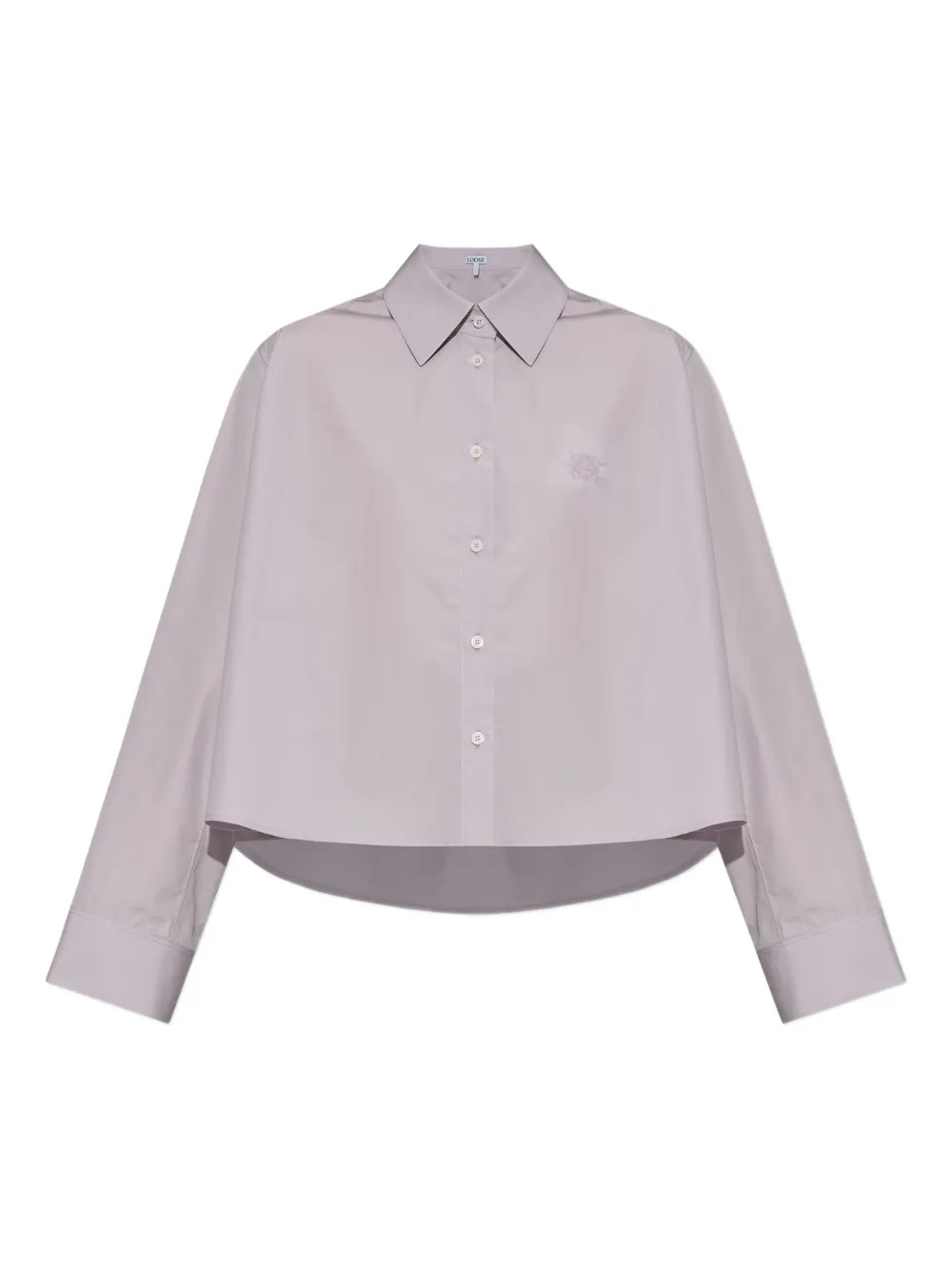 Рубашка с вышивкой Anagram LOEWE, фиолетовый
Рубашка с вышивкой Anagram LOEWE, фиолетовый