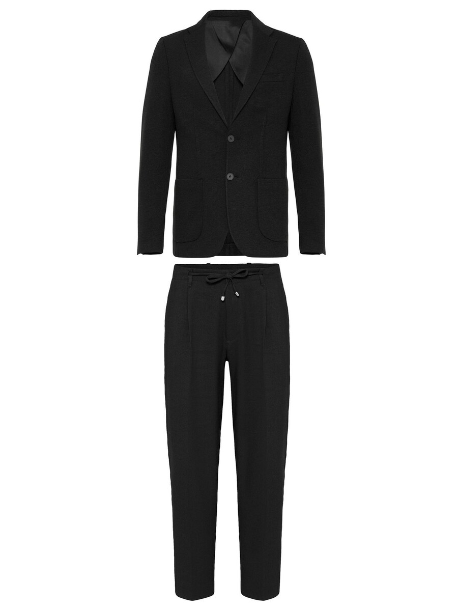 Обычный костюм Antioch Aldrin, черный 
Обычный костюм Antioch Aldrin, черный