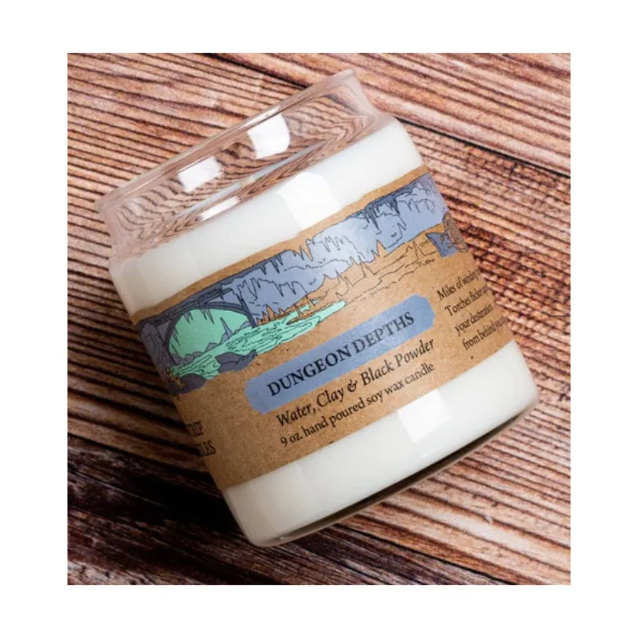 9 унций. Глубины подземелий, Fantasy RPG Candles (Cantrip Candles)
9 унций. Глубины подземелий, Fantasy RPG Candles (Cantrip Candles)