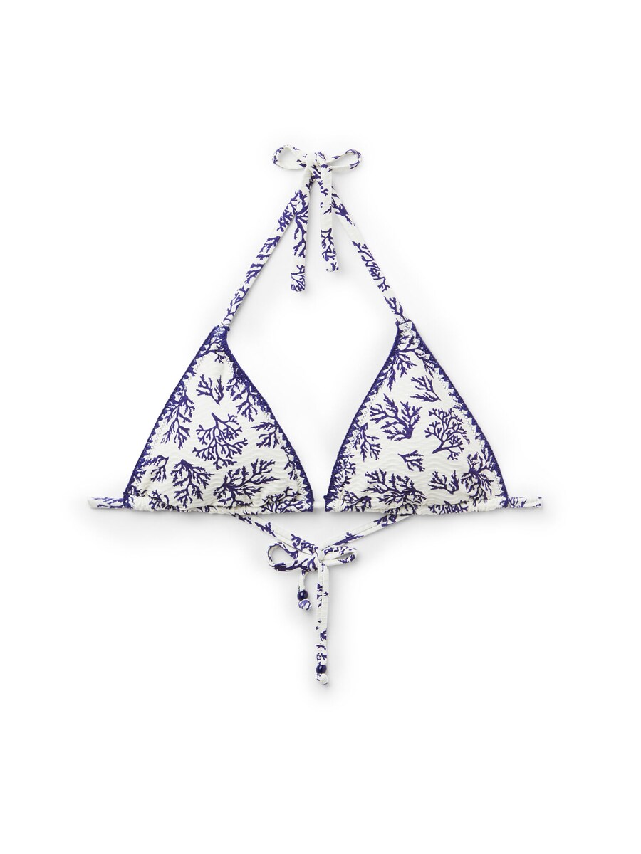 Треугольный бикини-топ CALZEDONIA, темно-синий
Треугольный бикини-топ CALZEDONIA, темно-синий