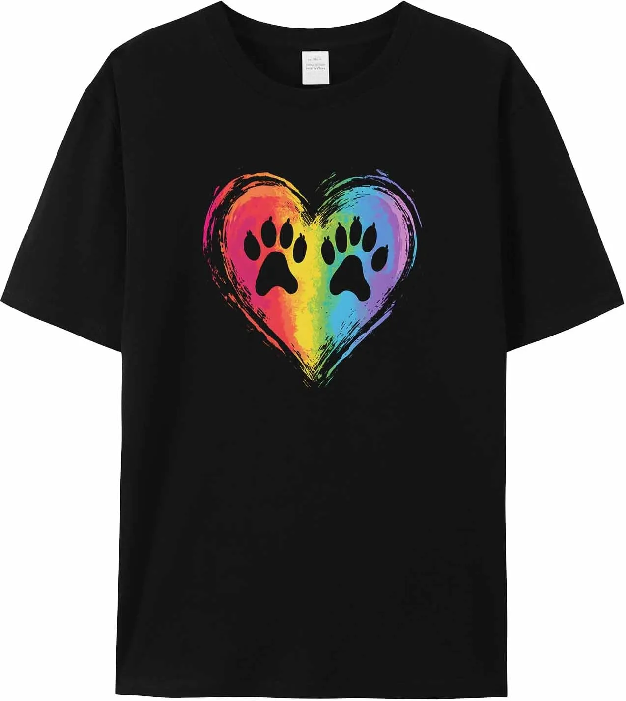 Мужская футболка Rainbow Heart с коротким рукавом jdudh
Мужская футболка Rainbow Heart с коротким рукавом jdudh