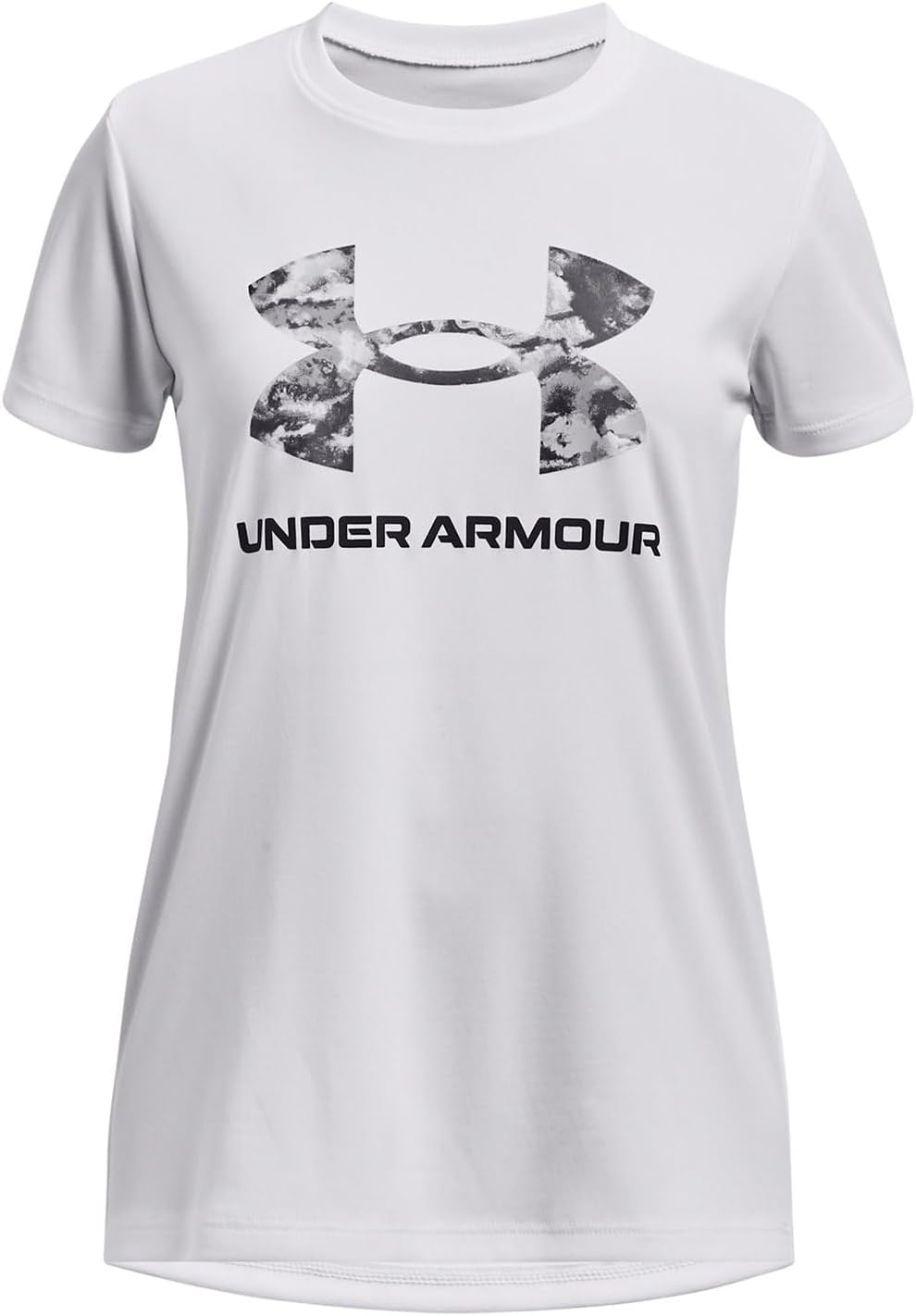 Футболка Under Armour Girls с короткими рукавами и большим логотипом Tech Print, (101) White/Black, Белый, Футболка Under Armour Girls с короткими рукавами и большим логотипом Tech Print, (101) White/Black
Футболка Under Armour Girls с короткими рукавами и большим логотипом Tech Print, (101) White/Black, Белый, Футболка Under Armour Girls с короткими рукавами и большим логотипом Tech Print, (101) White/Black