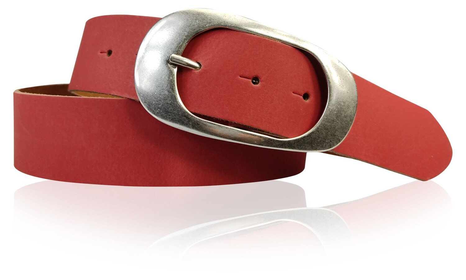 Кожаный ремень FRONHOFER, красный
Кожаный ремень FRONHOFER, красный
