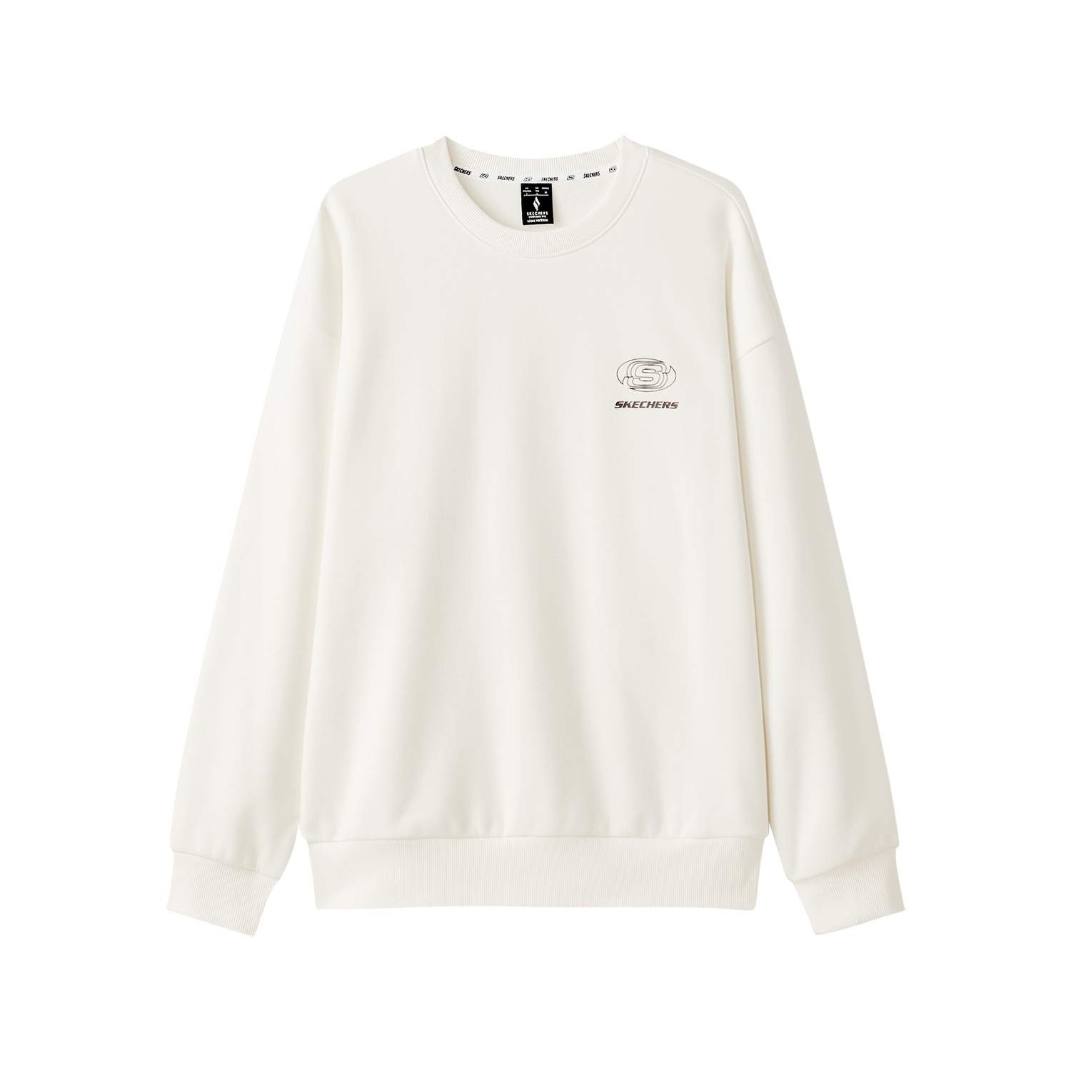 Свитшот унисекс Marshmallow White Skechers
Свитшот унисекс Marshmallow White Skechers