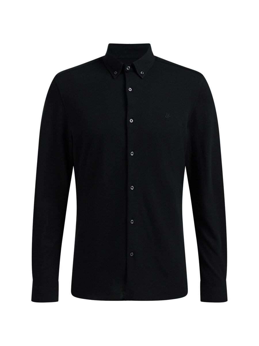 Приталенная рубашка на пуговицах WE Fashion, черный
Приталенная рубашка на пуговицах WE Fashion, черный