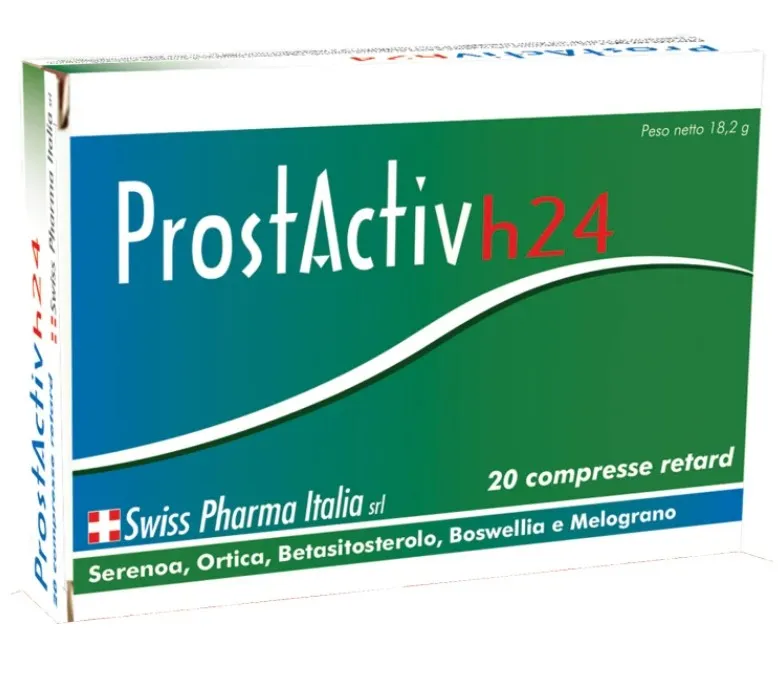 Prostactiv H24 20 таблеток Ретард Добавка Swisse
Prostactiv H24 20 таблеток Ретард Добавка Swisse