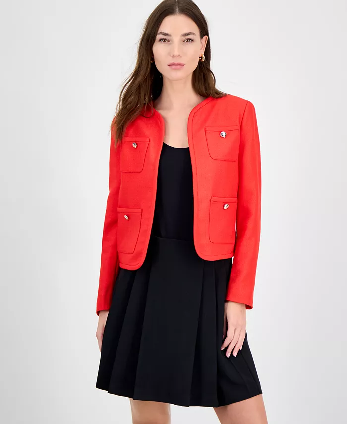 Женская твидовая куртка Bar III, красный
Женская твидовая куртка Bar III, красный