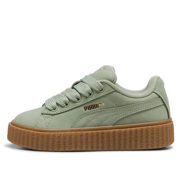 Кроссовки x fenty creeper phatty 'earth tone pack - green fog' Puma, зеленый
Кроссовки x fenty creeper phatty 'earth tone pack - green fog' Puma, зеленый