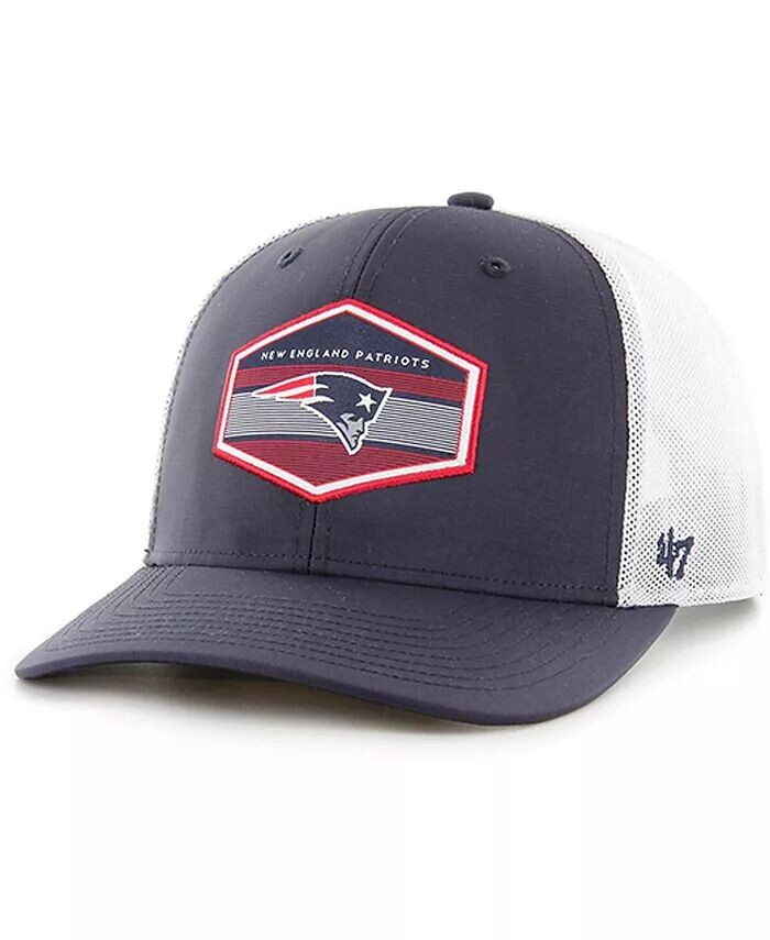 Мужская темно-синяя регулируемая кепка New England Patriots Burgess Trucker '47 Brand
Мужская темно-синяя регулируемая кепка New England Patriots Burgess Trucker '47 Brand