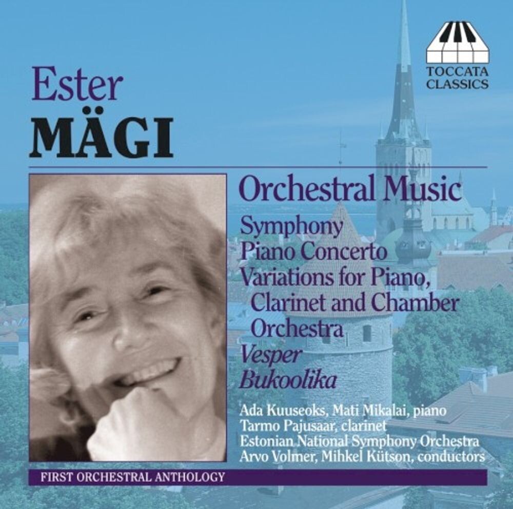 Диск CD Orchestral Music - Ester Mägi
Диск CD Orchestral Music - Ester Mägi