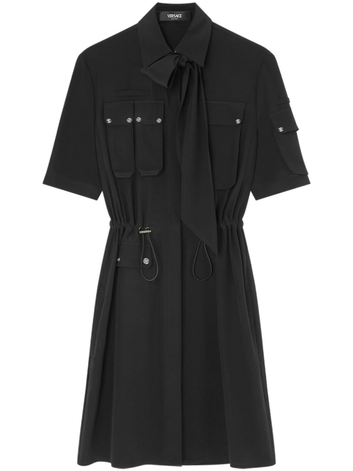 Versace мини-платье карго, черный
Versace мини-платье карго, черный