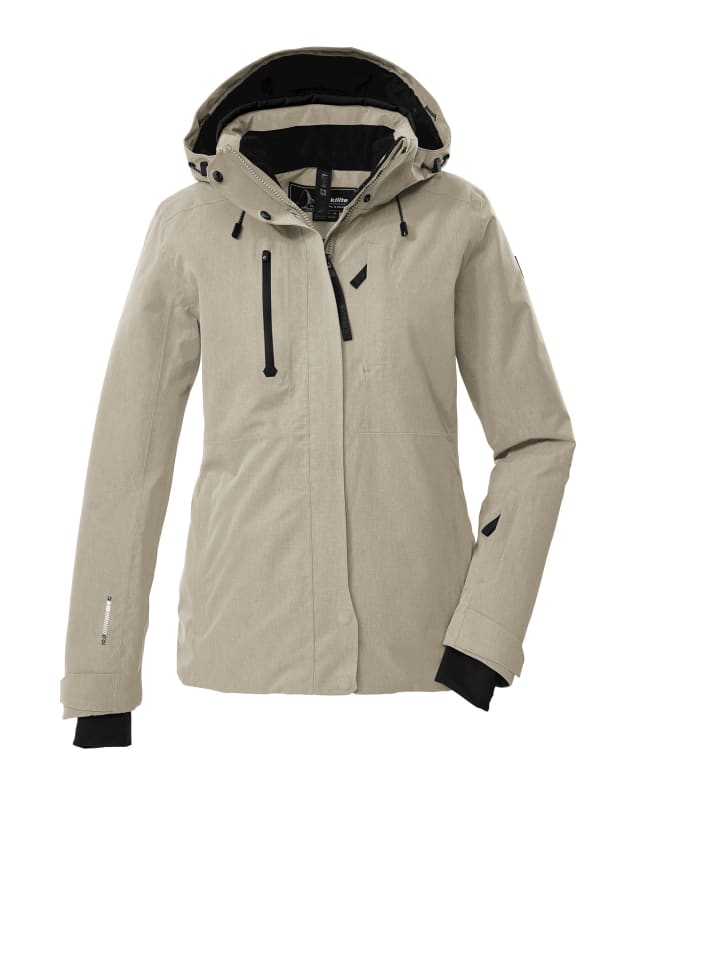 Куртка для лыж/сноуборда бежевого цвета Killtec
Куртка для лыж/сноуборда бежевого цвета Killtec