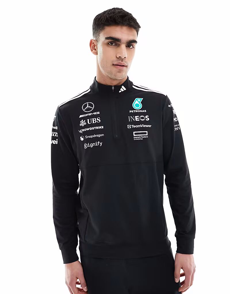 Adidas Training - Mercedes Formula 1 - Черная толстовка с полумолнией Adidas Performance
Adidas Training - Mercedes Formula 1 - Черная толстовка с полумолнией Adidas Performance