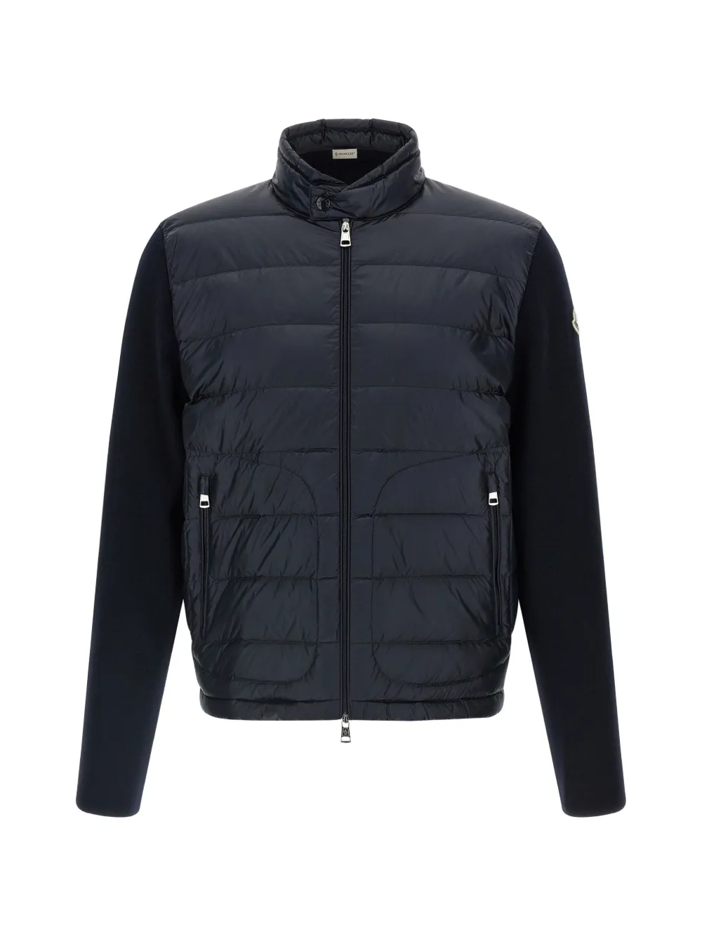 Жакет на молнии в рубчик Moncler, синий
Жакет на молнии в рубчик Moncler, синий