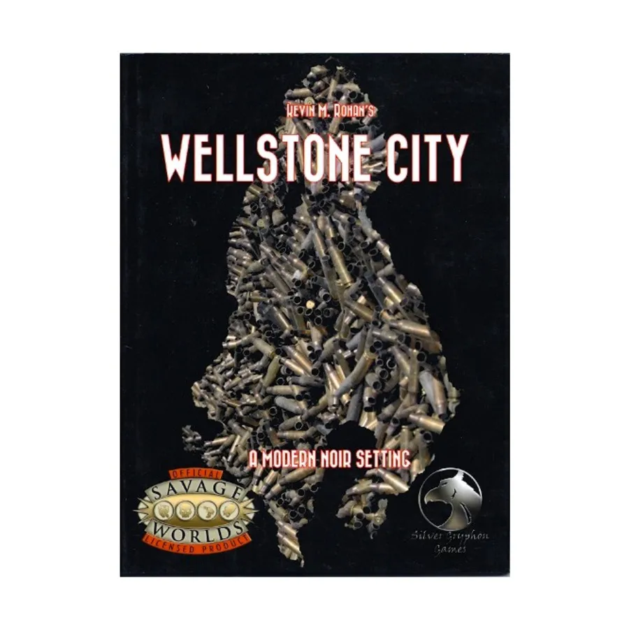 Wellstone City (POD, Black & White), Savage Worlds (Silver Gryphon Games), мягкая обложка
Wellstone City (POD, Black & White), Savage Worlds (Silver Gryphon Games), мягкая обложка