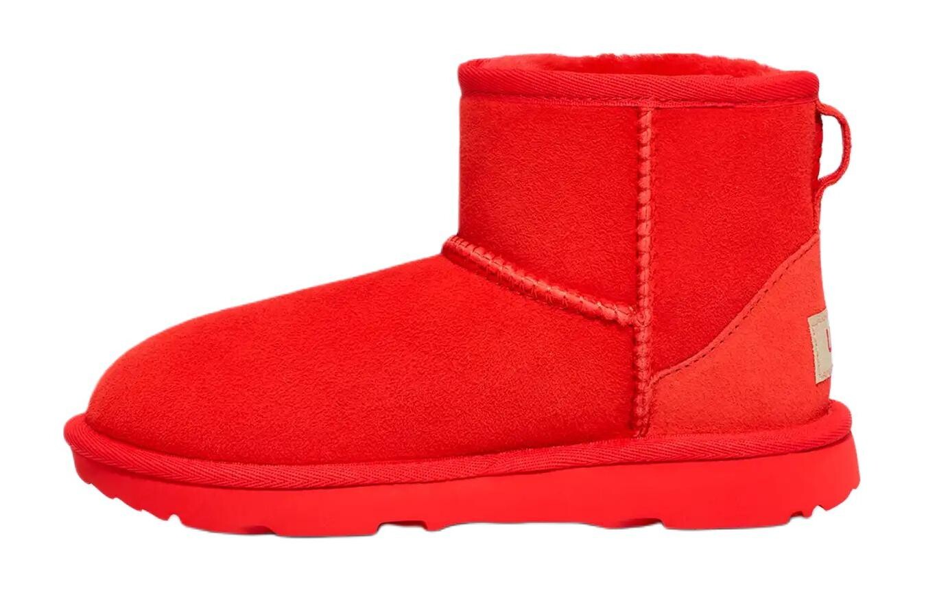 Детские ботинки GS Ugg, красный 
Детские ботинки GS Ugg, красный