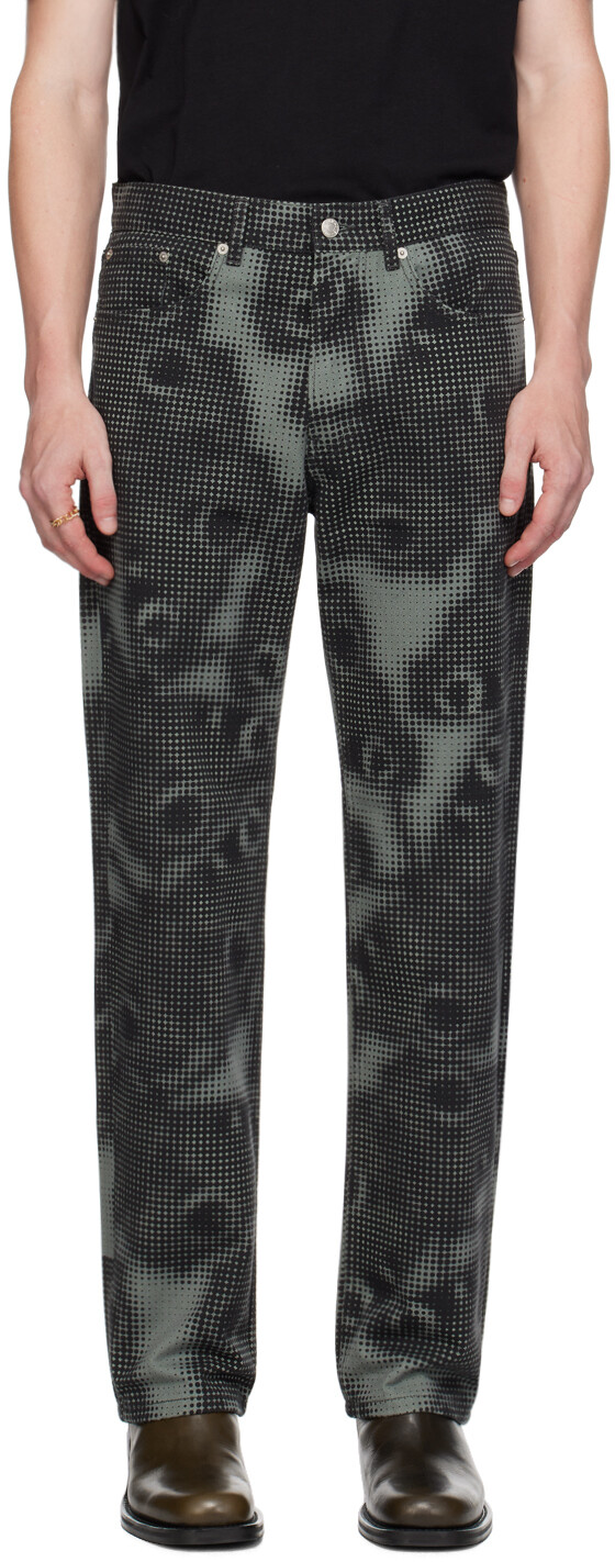 Джинсы с узором «черно-зеленый» Dries Van Noten
Джинсы с узором «черно-зеленый» Dries Van Noten