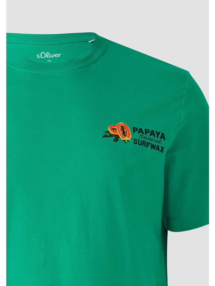 Футболка s.Oliver, зеленый
Футболка s.Oliver, зеленый
