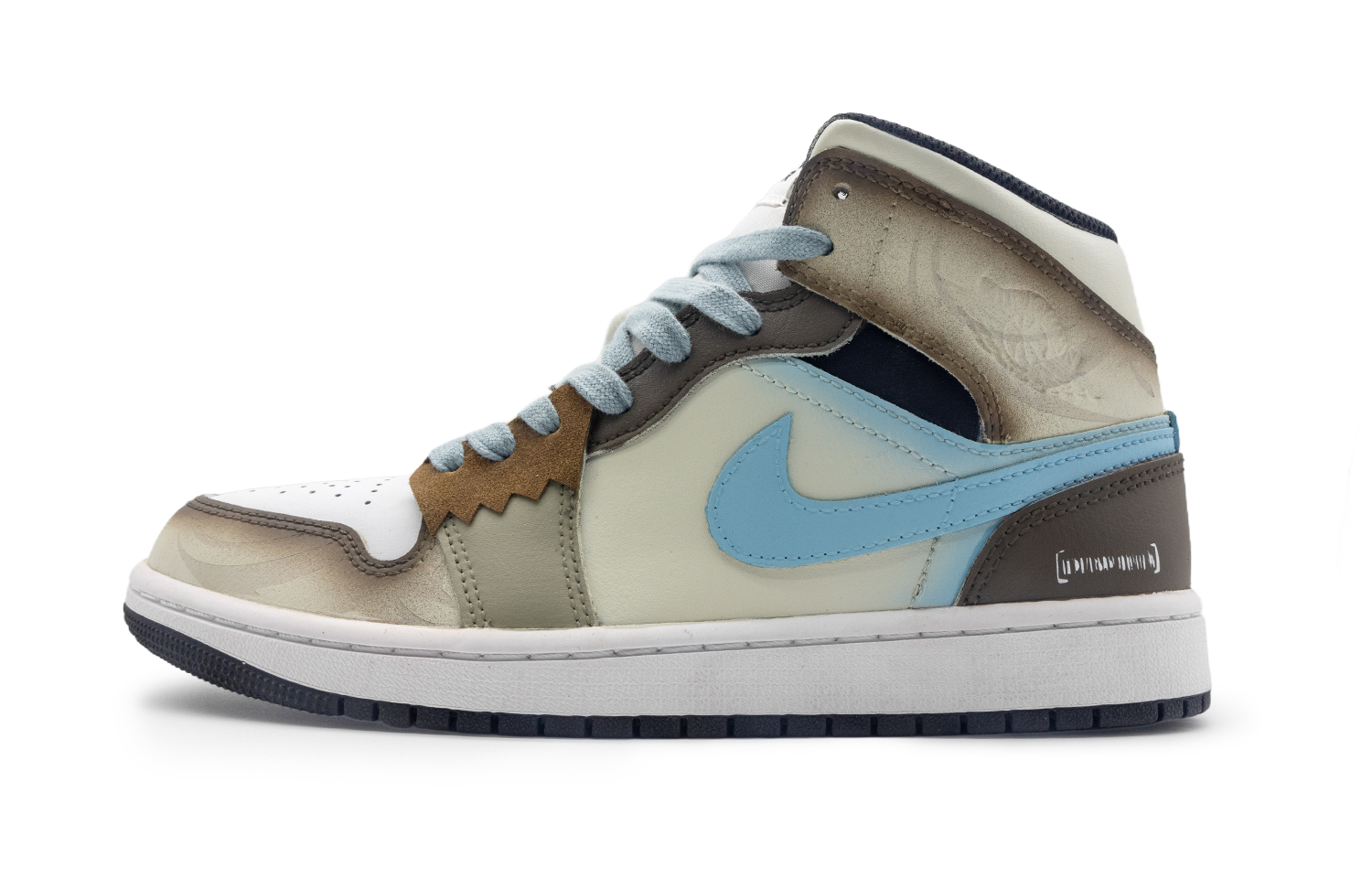 Jordan Air 1 Slip-Resistant Mid-Top Vintage Basketball Shoes мужские коричневый синий
Jordan Air 1 Slip-Resistant Mid-Top Vintage Basketball Shoes мужские коричневый синий