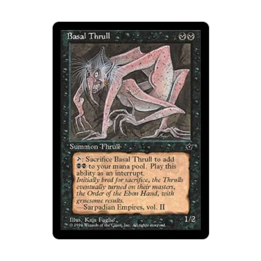 CCG Базальный Трулл - Вер. 2 (С4), MTG - Fallen Empires
CCG Базальный Трулл - Вер. 2 (С4), MTG - Fallen Empires