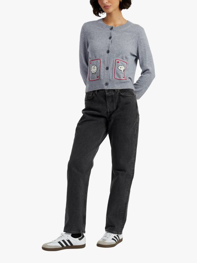 Кардиган Snoopy & Charlie Brown из шерсти Wool Rich Chinti & Parker, Grey Marl
Кардиган Snoopy & Charlie Brown из шерсти Wool Rich Chinti & Parker, Grey Marl