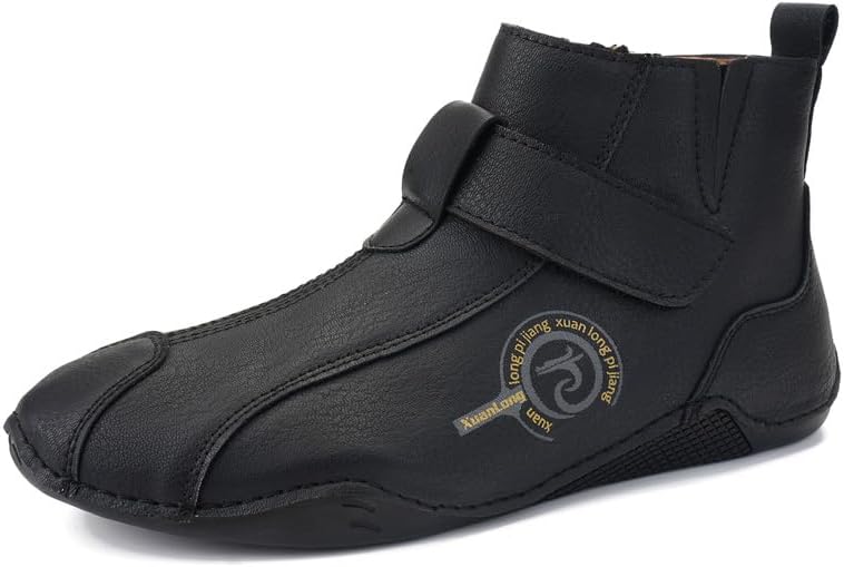 Мужские повседневные кожаные ботинки Asifn, с противоскользящей подошвой, легкие и дышащие, для вождения, походов и спорта, плоские ботинки до щиколотки, черный
Мужские повседневные кожаные ботинки Asifn, с противоскользящей подошвой, легкие и дышащие, для вождения, походов и спорта, плоские ботинки до щиколотки, черный