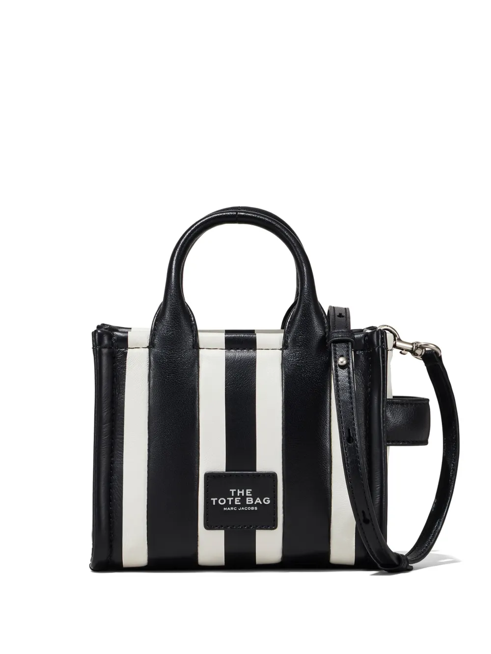 Мини-сумка The Striped Tote MARC JACOBS, черный
Мини-сумка The Striped Tote MARC JACOBS, черный