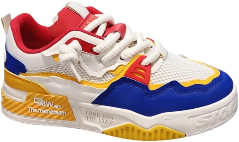 Мужские легкие кроссовки без шнурков с шнуровкой - большой размер - прочная подошва - подходят для повседневной носки, фитнеса и активного отдыха Clolinde, белый/синий
Мужские легкие кроссовки без шнурков с шнуровкой - большой размер - прочная подошва - подходят для повседневной носки, фитнеса и активного отдыха Clolinde, белый/синий