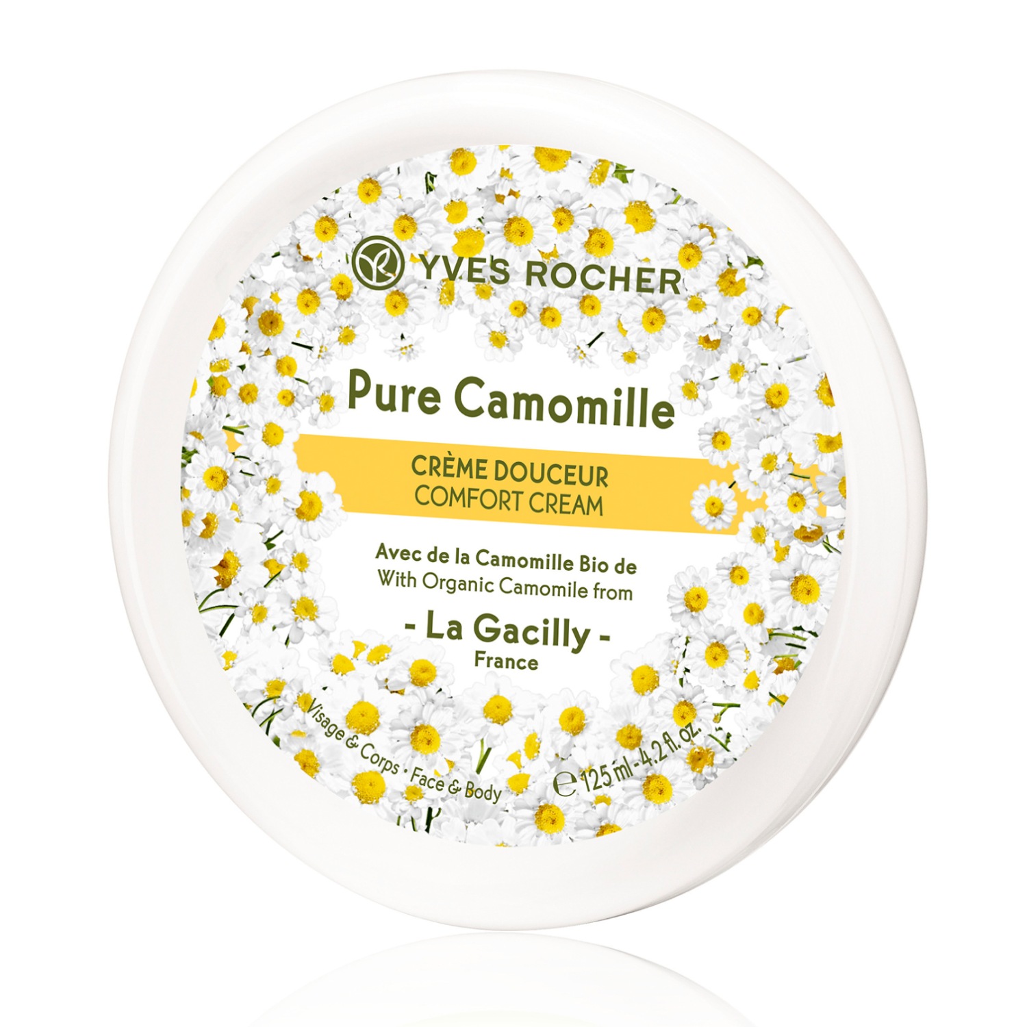 Крем для лица pure calmille pflegecreme gesicht & körper Yves Rocher, объем 125 мл
Крем для лица pure calmille pflegecreme gesicht & körper Yves Rocher, объем 125 мл