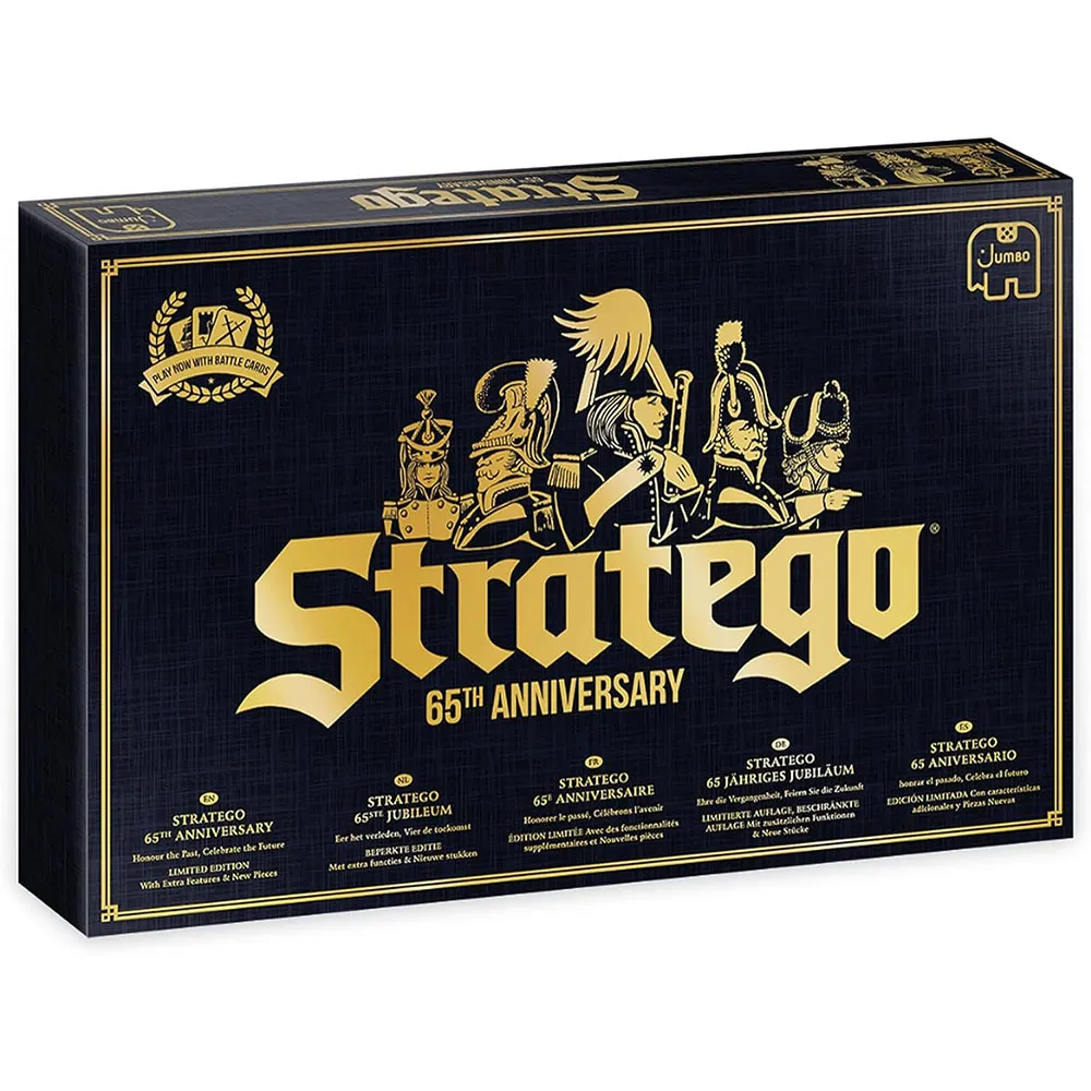 Детская настольная игра Diset Stratego 65 Aniversario, золотой
Детская настольная игра Diset Stratego 65 Aniversario, золотой