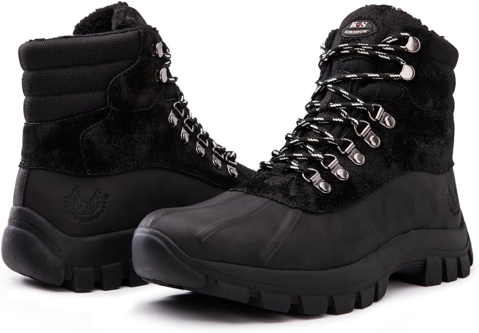 Мужские рабочие снежные ботинки kingshow 1705, черный
Мужские рабочие снежные ботинки kingshow 1705, черный