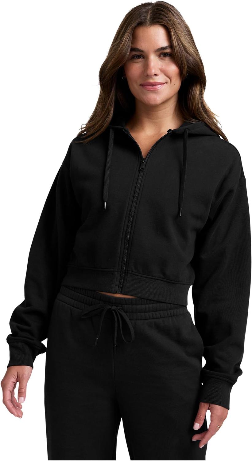 Женская толстовка с капюшоном на молнии из флиса класса люкс Beyond Yoga, Black
Женская толстовка с капюшоном на молнии из флиса класса люкс Beyond Yoga, Black