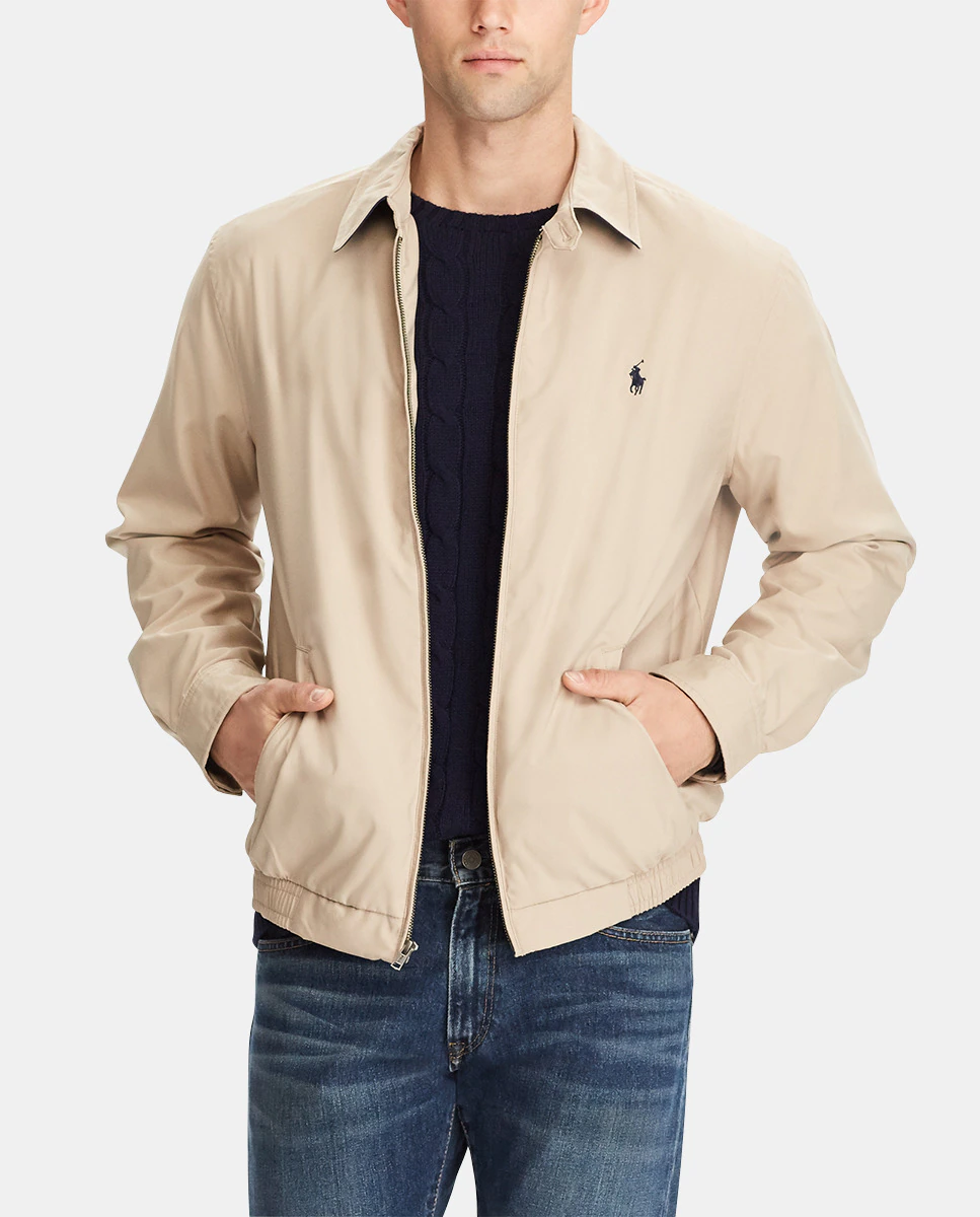 Мужская куртка с двойной ластовицей из микрофибры Polo Ralph Lauren, бежевый
Мужская куртка с двойной ластовицей из микрофибры Polo Ralph Lauren, бежевый