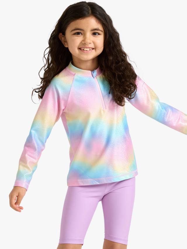 Детский уф-топ для плавания с длинными рукавами и четвертью молнией Lindex, Light Pink
Детский уф-топ для плавания с длинными рукавами и четвертью молнией Lindex, Light Pink