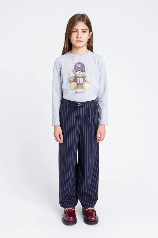 Детский лонгслив Twinset, серый
Детский лонгслив Twinset, серый