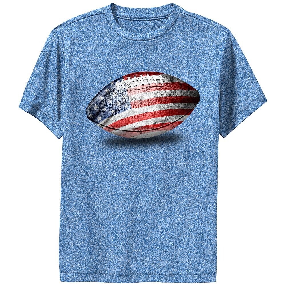 Футболка с принтом футбольного флага для мальчиков и девочек с графическим принтом Licensed Character, цвет Royal Heather
Футболка с принтом футбольного флага для мальчиков и девочек с графическим принтом Licensed Character, цвет Royal Heather