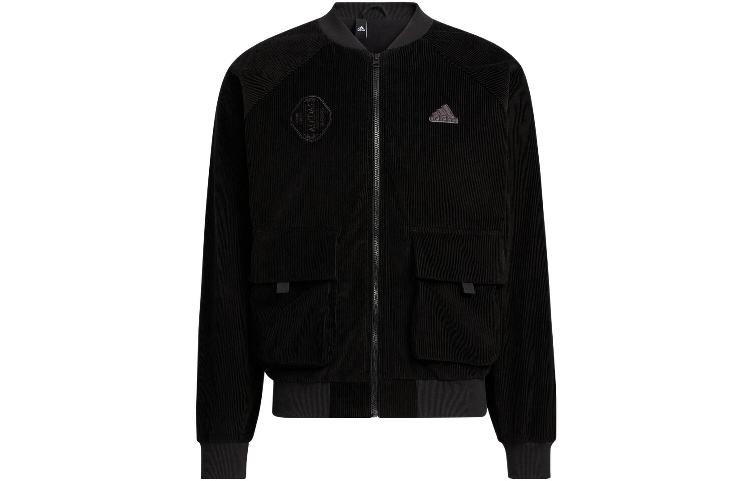 Куртка мужская черная Adidas, черный 
Куртка мужская черная Adidas, черный