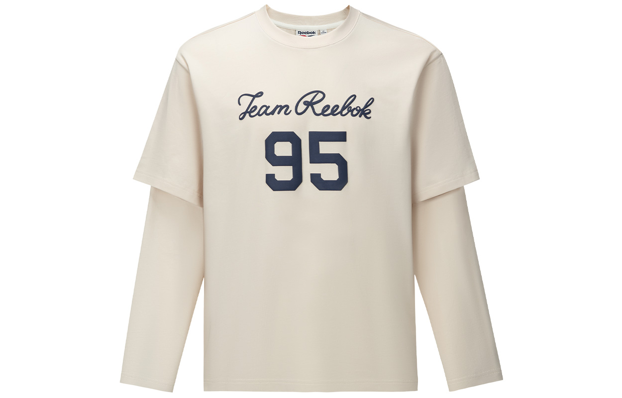 Футболка унисекс абрикосовая Reebok 
Футболка унисекс абрикосовая Reebok