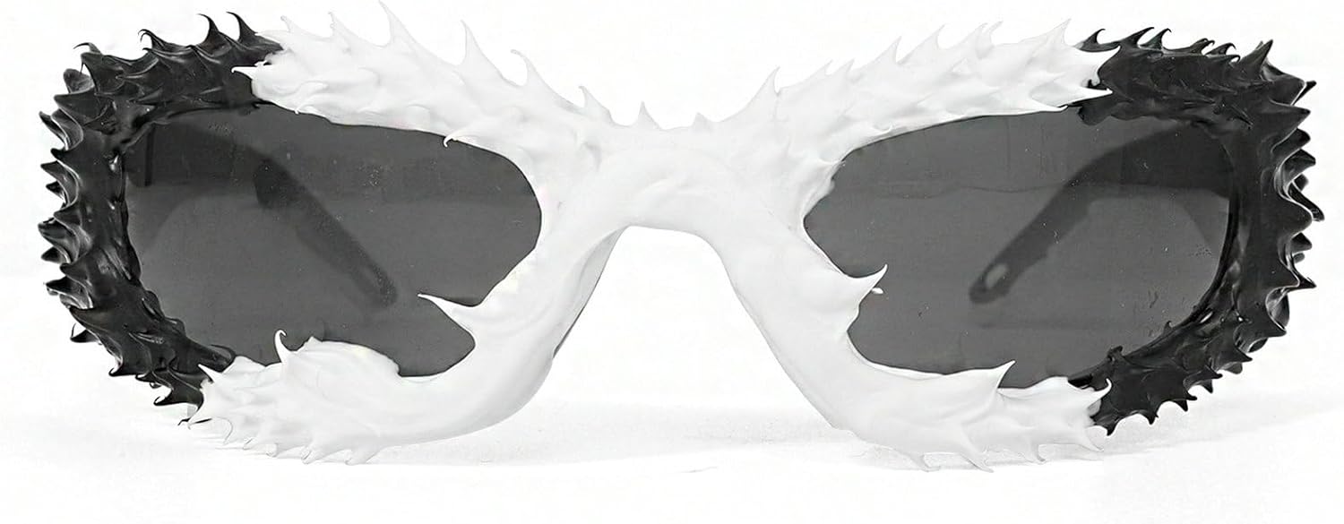 Солнцезащитные очки в стиле Y2K для мужчин и женщин, стильные солнцезащитные очки для уличных вечеринок, персонализированные солнцезащитные очки N45 mincl, Black White
Солнцезащитные очки в стиле Y2K для мужчин и женщин, стильные солнцезащитные очки для уличных вечеринок, персонализированные солнцезащитные очки N45 mincl, Black White