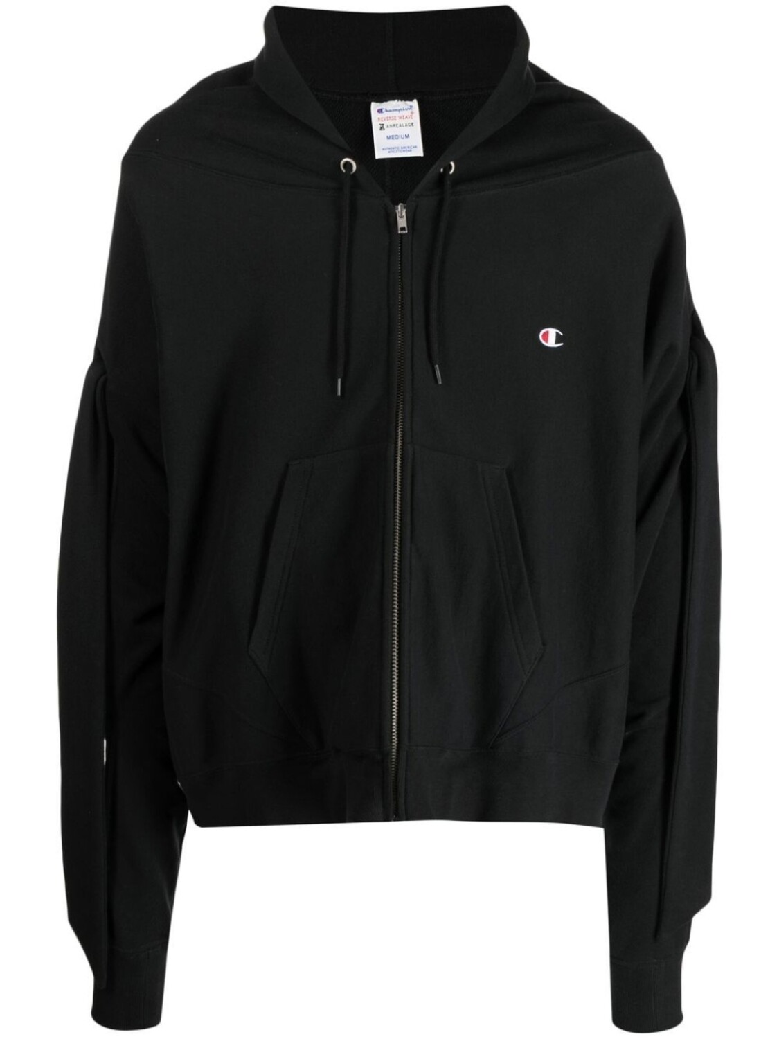 Anrealage худи с кулиской и драпировкой, черный
Anrealage худи с кулиской и драпировкой, черный