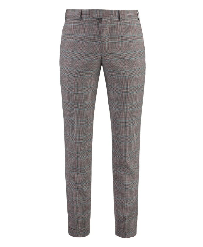 Шерстяные брюки с карманами Pt Torino, мультиколор
Шерстяные брюки с карманами Pt Torino, мультиколор