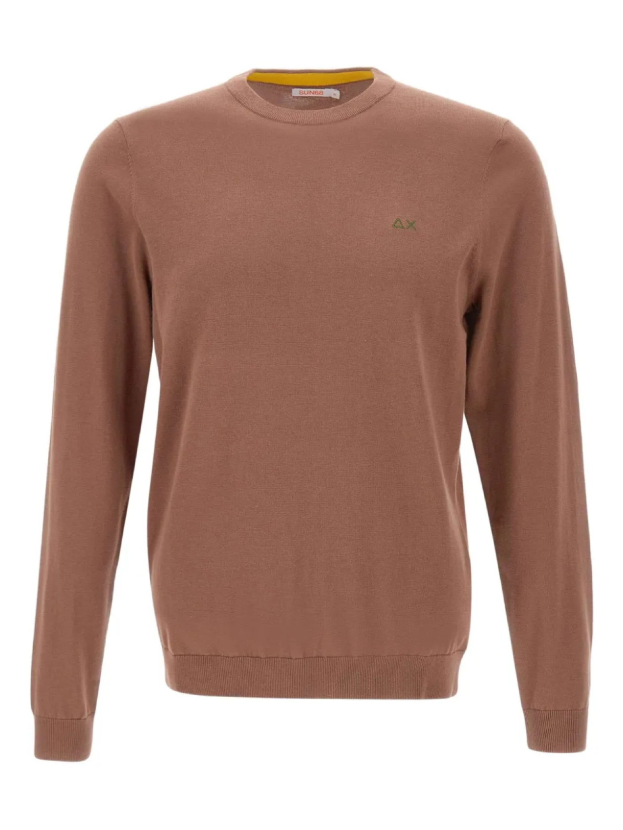 Свитер с круглым вырезом Sun68, коричневый
Свитер с круглым вырезом Sun68, коричневый