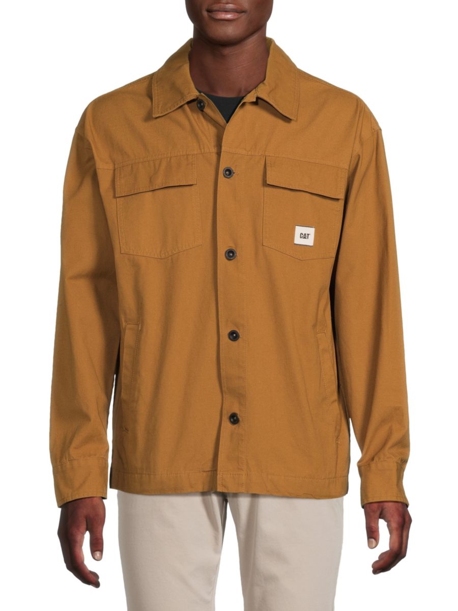 Рубашка из парусины с приспущенными плечами Cat WWR, бронзовый
Рубашка из парусины с приспущенными плечами Cat WWR, бронзовый