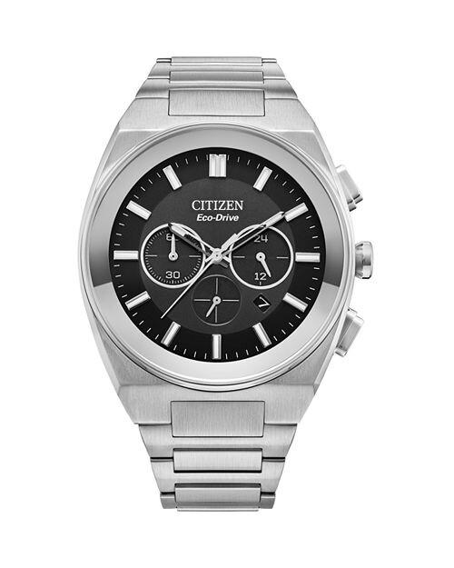 Eco-Drive Modern Axiom Chronograph, 43 мм Citizen, цвет Black
Eco-Drive Modern Axiom Chronograph, 43 мм Citizen, цвет Black