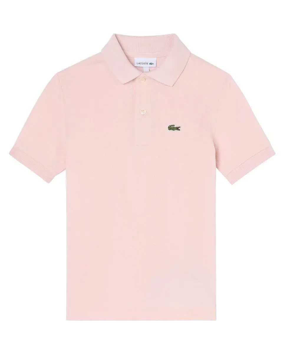 Поло из пикейной ткани для мальчика Lacoste, розовый
Поло из пикейной ткани для мальчика Lacoste, розовый
