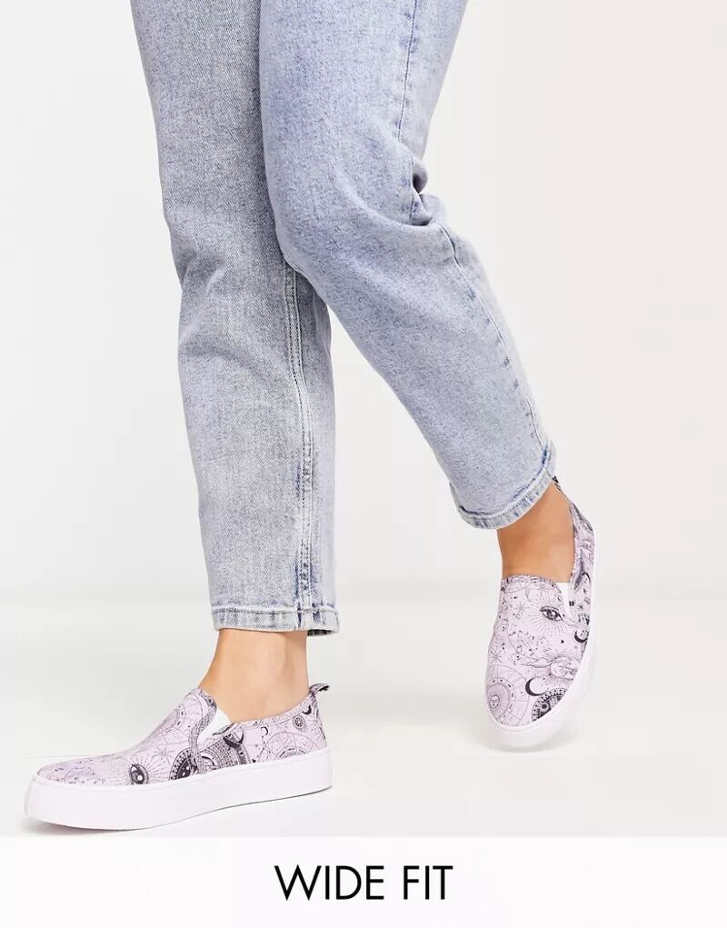 Сиреневые слипоны Dotty широкого кроя с небесным принтом ASOS, Серый, Сиреневые слипоны Dotty широкого кроя с небесным принтом ASOS
Сиреневые слипоны Dotty широкого кроя с небесным принтом ASOS, Серый, Сиреневые слипоны Dotty широкого кроя с небесным принтом ASOS